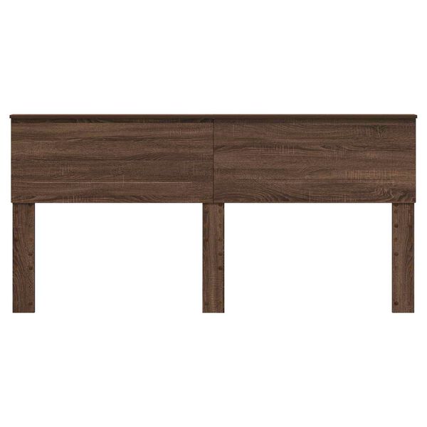 vidaXL Kopfteil Braun Eichen-Optik 200 cm Holzwerkstoff