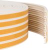 vidaXL Selbstklebende Fensterdichtung Wei&szlig; 15 x 8 mm 50 m