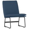 vidaXL Loungesessel Blau 52x75x76 cm Stoff