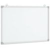 vidaXL Magnetisches Whiteboard 80x60x1,7 cm Aluminium