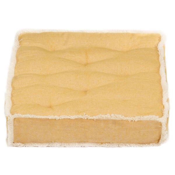 vidaXL Palettensofa-Kissen Gelb 73x40x7 cm