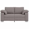vidaXL Sofa Taupe 160 x 77 x 82 cm Stoff
