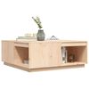 vidaXL Couchtisch 100x101x40,5 cm Massivholz Kiefer