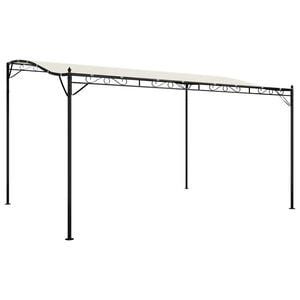 vidaXL Markise Creme 4x3 m 180 g/m&sup2; Stoff und Stahl
