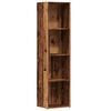 vidaXL B&uuml;cherregal Altholz-Optik 36&times;30&times;143 cm Holzwerkstoff