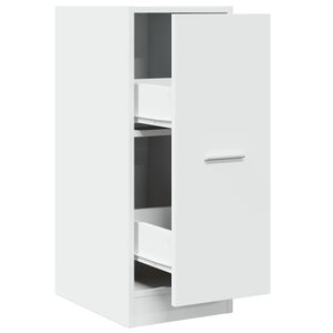 vidaXL Apothekerschrank Wei&szlig; 30 x 41 x 77,5 cm Holzwerkstoff