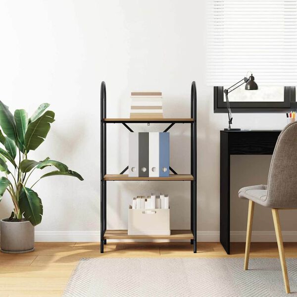 vidaXL B&uuml;cherregal Artisan-Eiche 60 x 30 x 109 cm Holzwerkstoff