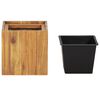 vidaXL Garten-Hochbeet 24,5x24,5x25 cm Massivholz Akazie