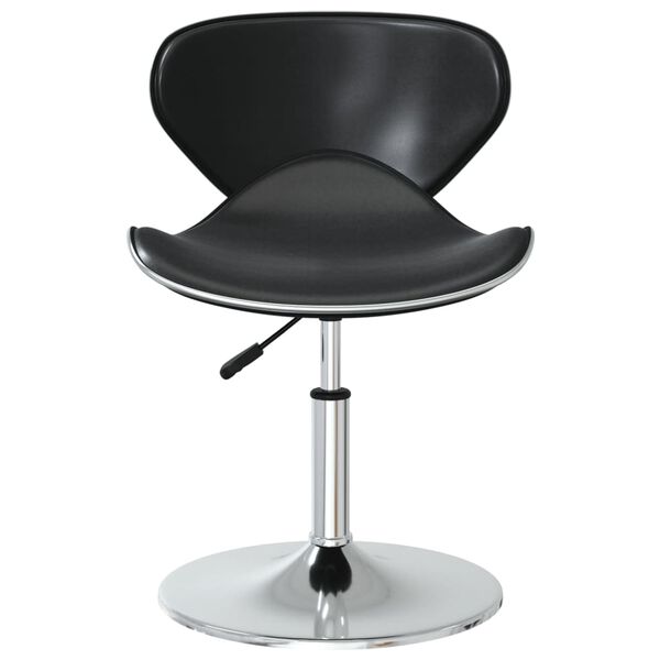 vidaXL Esszimmerst&uuml;hle 4 Stk. Schwarz Kunstleder