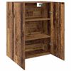 vidaXL Wandschrank 2 pcs Altholz 69,5 x 34 x 90 cm Holzwerkstoff