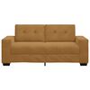 vidaXL Zweisitzer-Sofa Braun 180x77x82 cm Samt
