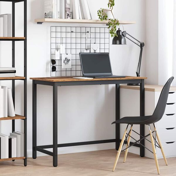 vidaXL Tisch Altholz 80 x 50 x 76,5 cm Ingenieure Holz und Stahl