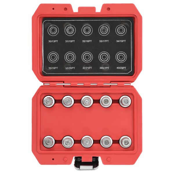 vidaXL 10-tlg. Radmuttern-Set Felgenschloss f&uuml;r BMW