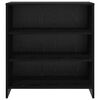 vidaXL Sideboard Schwarz 70 x 41 x 75 cm Holzwerkstoff