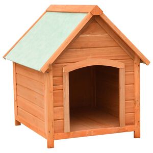 vidaXL Hundeh&uuml;tte Kiefernholz & Tannenholz Massiv 72x85x82 cm