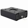 vidaXL Auto Safe mit Schloss Schwarz 22 x 16 x 7 cm Stahl