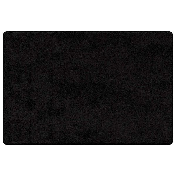 vidaXL Teppichl&auml;ufer Schwarz 100 x 150 cm 100% Polypropylen Tuft