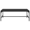 vidaXL Couchtisch Schwarz Eichen-Optik 100 x 50 x 35 cm Holzwerkstoff