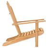 vidaXL Adirondack-Stuhl Massivholz Teak