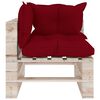 vidaXL 7-tlg. Garten-Lounge-Set aus Paletten mit Kissen Kiefernholz