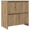 vidaXL Sideboards 2 pcs Artisan-Eiche 70 x 41 x 75 cm Holzwerkstoff