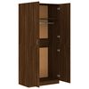 vidaXL Kleiderschrank Braun Eichen-Optik 90x52x200 cm Holzwerkstoff