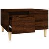 vidaXL Couchtisch Braun Eichen-Optik 55x55x36,5 cm Holzwerkstoff