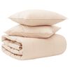 vidaXL Bettw&auml;sche-Set 2 stk. 155 x 220 cm 250 g/m&sup2; Natur-Kapok Beige
