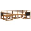 vidaXL Outdoor-Sofagarnitur 6 pcs Natur Massivholz Akazie