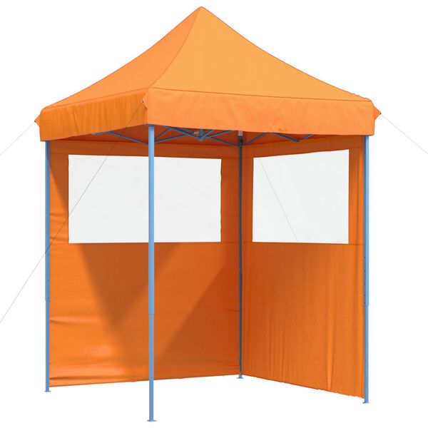 vidaXL Party-Zelt Orange 200 x 200 x 306 cm Oxford-Stoff