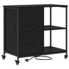 vidaXL Schrank mit Ladestation 76 x 41 x 72 cm Holzwerkstoff