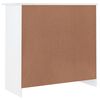 vidaXL Sideboard ALTA Weiß 77x35x73 cm Massivholz Kiefer
