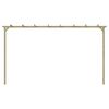 vidaXL Garten-Pergola Kiefernholz Imprägniert 360x200x60 cm