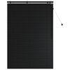 vidaXL Venezianische Jalousie Schwarz 100 x 160 cm 35 mm