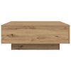 vidaXL Couchtisch Artisan-Eiche 80 x 80 x 31 cm Holzwerkstoff