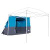 vidaXL Innenzelt mit Dach mit Speicher Blau 280 x 220 x 176 cm Taft