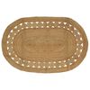 vidaXL Bereichsteppich Natur 152 x 245 cm Jute