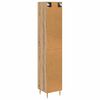 vidaXL Highboard 2 pcs Artisan-Eiche Holzwerkstoff
