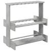 vidaXL Billardqueue-St&auml;nder Holzwerkstoff 60 x 35 x 60 cm Betongrau