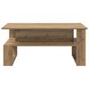 vidaXL Couchtisch Artisan-Eiche 90 x 50 x 40 cm Holzwerkstoff