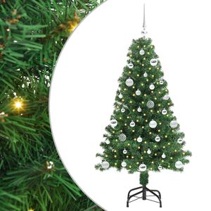 vidaXL K&uuml;nstlicher Weihnachtsbaum mit 150 LEDs mit St&auml;nder Gr&uuml;n 150 cm
