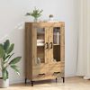 vidaXL Highboard Artisan-Eiche 69,5 x 31 x 115 cm Holzwerkstoff