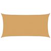 vidaXL Sonnensegel 160 g/m&sup2; Rechteckig Sandfarben 2x3,5 m HDPE