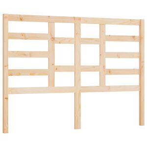 vidaXL Kopfteil 126x4x104 cm Massivholz Kiefer