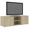 vidaXL TV-Schrank Sonoma-Eiche 120x34x37 cm Holzwerkstoff