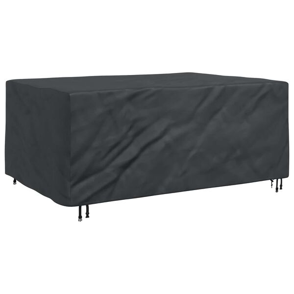 vidaXL M&ouml;belbezug Uni Schwarz 220 x 150 x 85 cm 210D