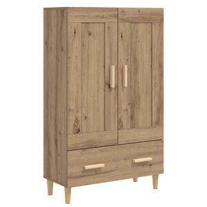 vidaXL Highboard Artisan-Eiche 70 x 31 x 115 cm Holzwerkstoff