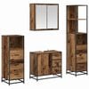 vidaXL Badezimmerm&ouml;bel-Set 4 stk. Altholz 65 x 33 x 60 cm