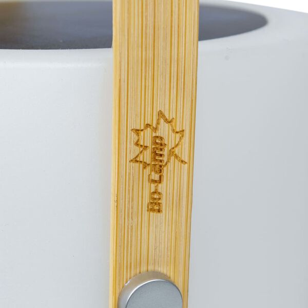 Bo-Camp Tischlampe Longford Wei&szlig; LED