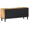 vidaXL TV-Schrank Braun 105x33x46 cm Massivholz Mango